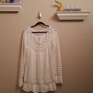 Newport News long sweater large.